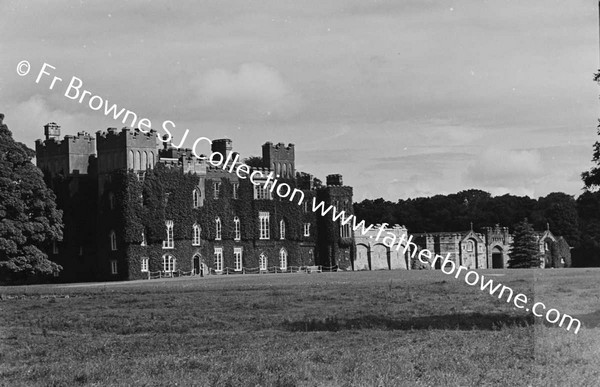 DUNSANY CASTLE  FROM SOUTH EAST